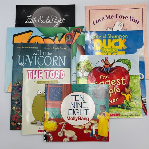 Select Lot of 8 - Books for Children's/ Kids/ Toddler Babies/Preschool/Daycare - Picture 1 of 12