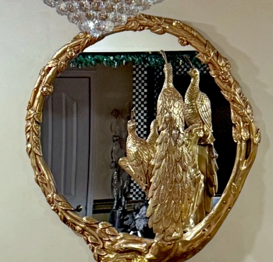 Peacock Mirror In Home Décor Mirrors for sale | eBay