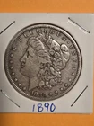1880 Morgan Silver Dollar 90% Silver Coin