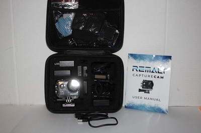 Capture 4K Ultra Cam Remali HD Waterproof Sports Wi-Fi Camera With Accessories