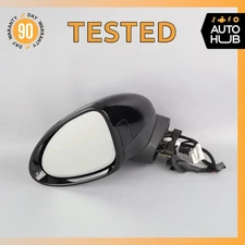 15-18 Porsche Cayenne 958 Left Side Rear View Door Mirror w/ Blind Spot OEM
