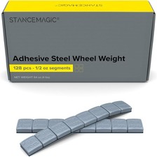 - 0.5oz 1/2oz - Gray Adhesive Stick On Wheel Weights-Gray-4 lbs 64oz 