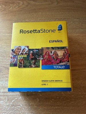 Rosetta Stone Spanish (Spain) Espanol Levels 1 Complete With Headset V-4
