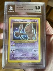 2002 Pokemon 1st Edition Shining Mewtwo Holo #109/105 Neo Destiny BGS 8.5 WOTC