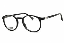 HUGO BOSS HB1572-807-50 Eyeglasses Frame Size 50mm 20mm 145mm BLACK Men 71673685
