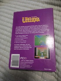 Ultima: Exodus (NES) CIB &ndash; Box, Manual, Sleeve & Cart &ndash; Tested &ndash; 1989 RPG