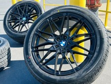 4 New Black 20 Wheels 5x112 Rims Tires Fits 2023 2024 2025 2026 Bmw X5 And X6