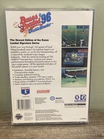 Bases Loaded 96 (Sega Saturn, 1996) Tested Working w/ Manual
