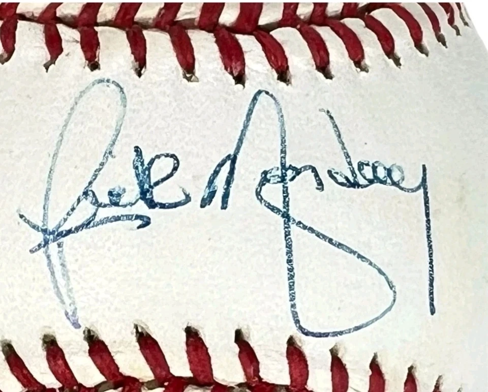 Rick Monday Autographed Baseball Los Angeles Dodgers WITH CASE Chicago Cubs MLB - Image 2 of 4