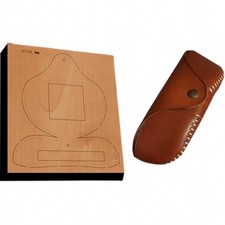 Eyeglass Holder Punch Tool Leather Cutting Die, Die Cut Embossing Template