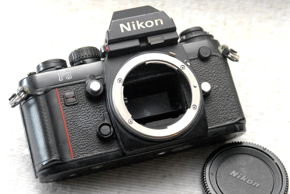 Nikon F3 Eye Level SLR Film Camera Body Black tested | eBay