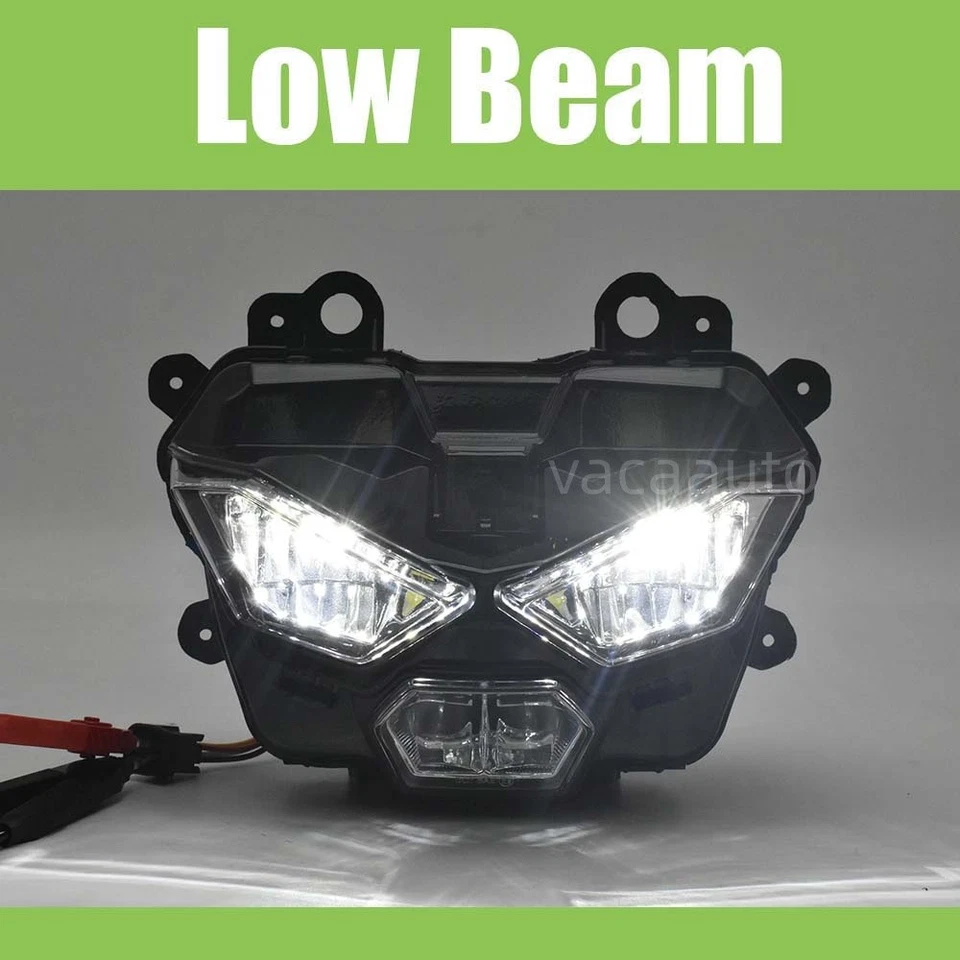 For Kawasaki Z500 2024 Z 500 PNP LED Headlight Assembly with DRL High/Low Beam - Image 4 of 4