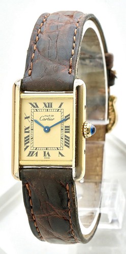 Cartier ‘Must De’ Tank Box & Papers ‘1992’ Ladies Vintage 24mm Watch, Serviced - Picture 5 of 21