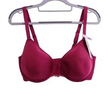NEW Bali Women's Breathe Lightweight T-Shirt Bra Pink Size 38D DF7592
