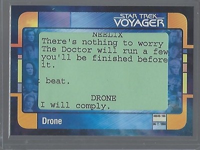 Star Trek Voyager Archives & Inscriptions Script Cut VSC6 #05