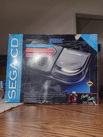 Sega CD Console CIB (With Box, Solid Condition, With 7 Games, NO CONTROLLER)