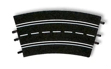 Carrera 20573 R3 Curve Radius 3/30º slot car track, 6/pk