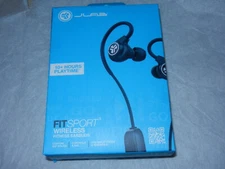 New JLab Audio Fit Sport Fitness Earbuds Wireless In-Ear Headphones bluetooth
