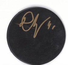 david Krejci signed puck autographed hockey nhl bruins boston auto czech olympic
