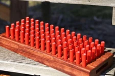 Reloading Block for shotshell or brass, tighter fit, high sidewalls, hardwood