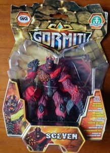 Gormiti Piron Figure 10 cm Holographique Carte NEUF