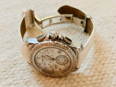 Uhr Damen Certina DS First 100m Brillianten Lederarmbamd - Bild 1 von 4