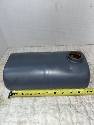 Vintage gas tank 9.5'' long 5.25'' wide 4'' tall, sealed at some point no leaks