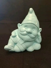 Vintage Horizon Group USA Blue Yard Gnome 7" Tall 6" Wide