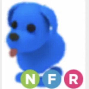 Roblox Adopt Me Neon Fly Blue Dog Nfr Read Description Ebay - ebay roblox adopt me