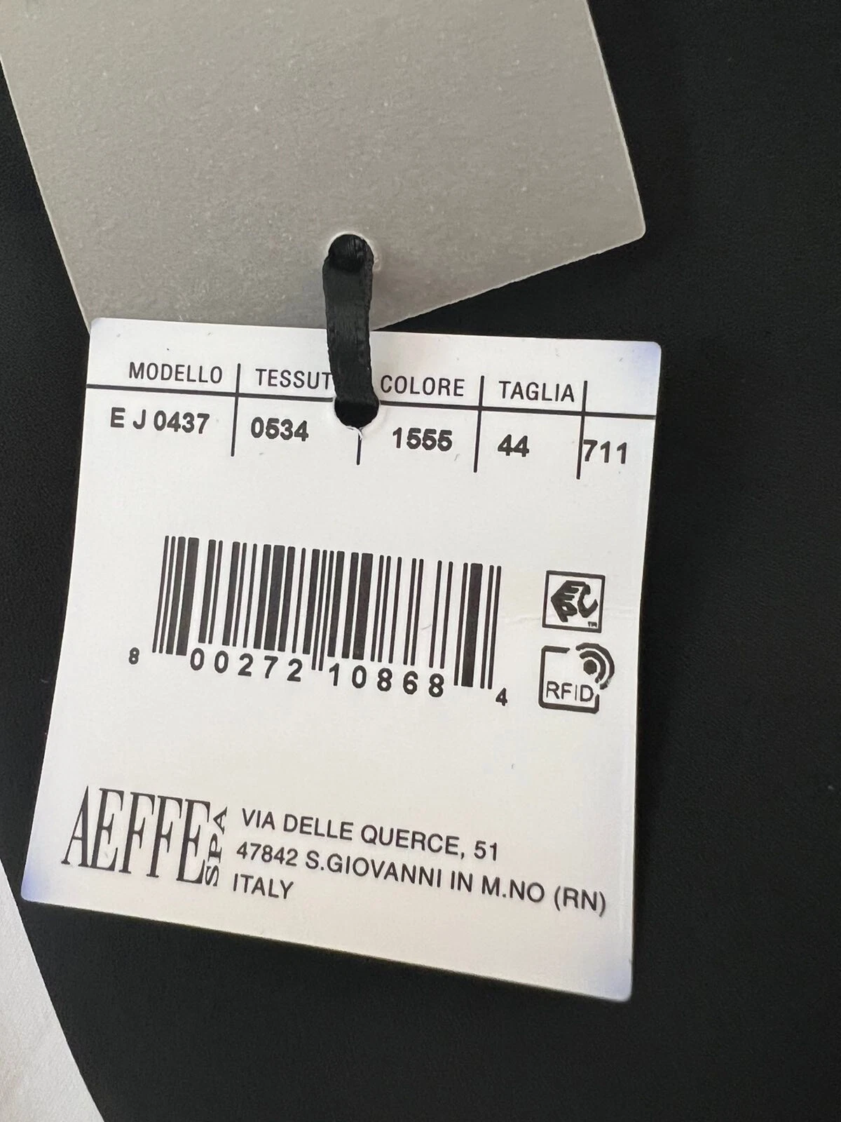 Abito Moschino Couture taglia 12UK