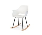 Recliner Chair Rocking Wood Plastic Design Ergonomic Modern Set 2 Pieces