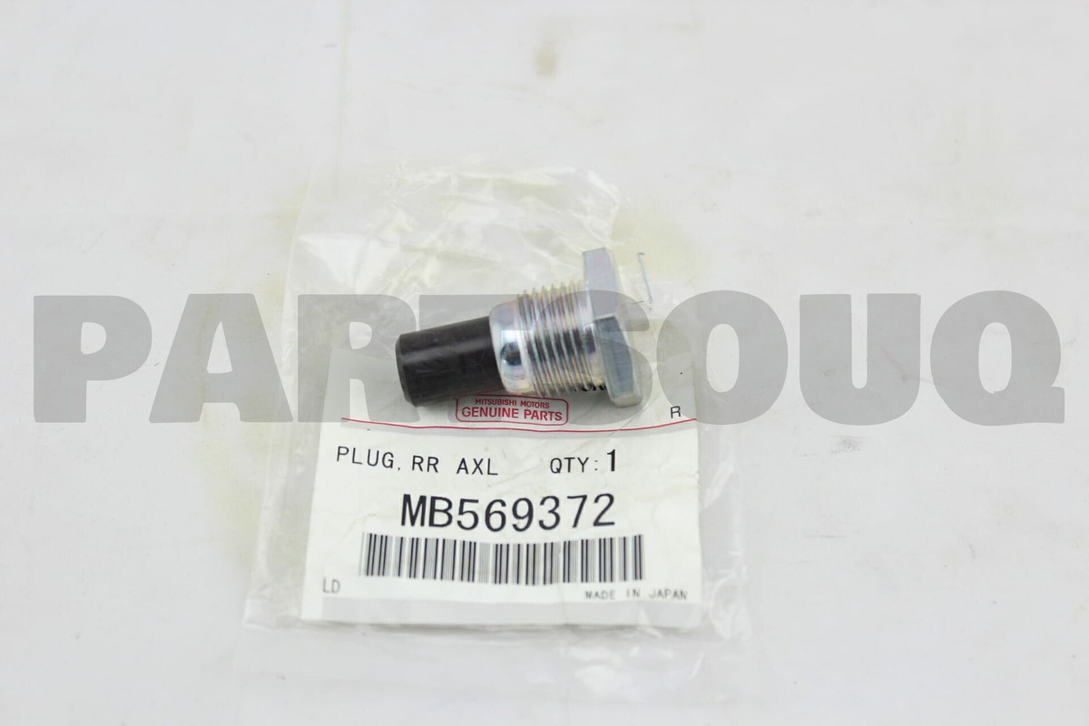 MB569372 Genuine Mitsubishi PLUG,RR AXLE HOUSING | eBay