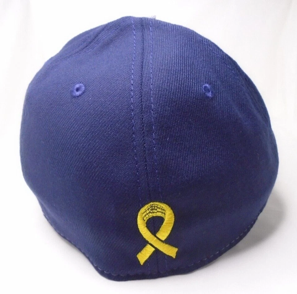 Philadelphia Union Men's New Era 39THIRTY M/L Cap Hat Kick Childhood Cancer - Image 4 of 4
