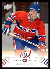 2008-09 UPPER DECK MONTREAL CANADIENS CENTENNIALS PARALLEL Nathan Horton /100