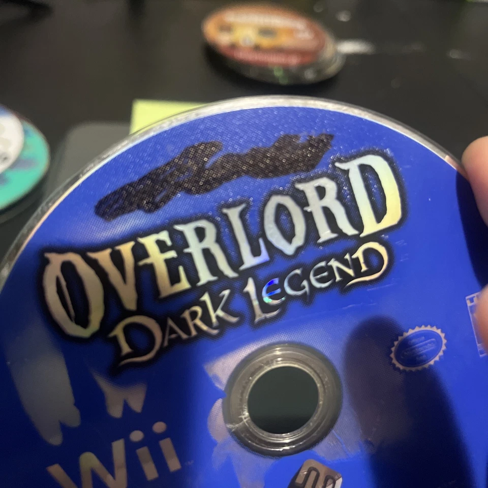 Overlord Dark Legend (Nintendo Wii, 2009) Disc Only - Image 2 of 3