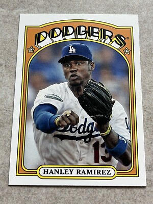 2013 Topps Archives #17 Hanley Ramirez MLB Los Angeles Dodgers