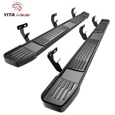 Yitamotor Running Boards For 09-18 Dodge Ram 1500 Crew Cab Abs Steel Nerf Bars