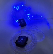 Brightz TossBrightz LED Cornhole Lights for Board and Hole 2 String Set BLUE