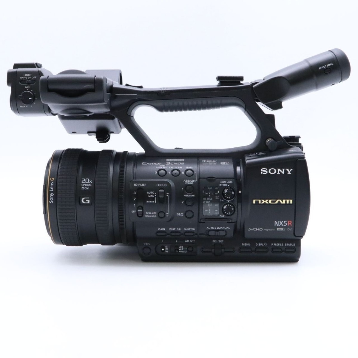 Sony HXR-NX5R NXCAM Camcorder Power-on time 16 x 10H Home