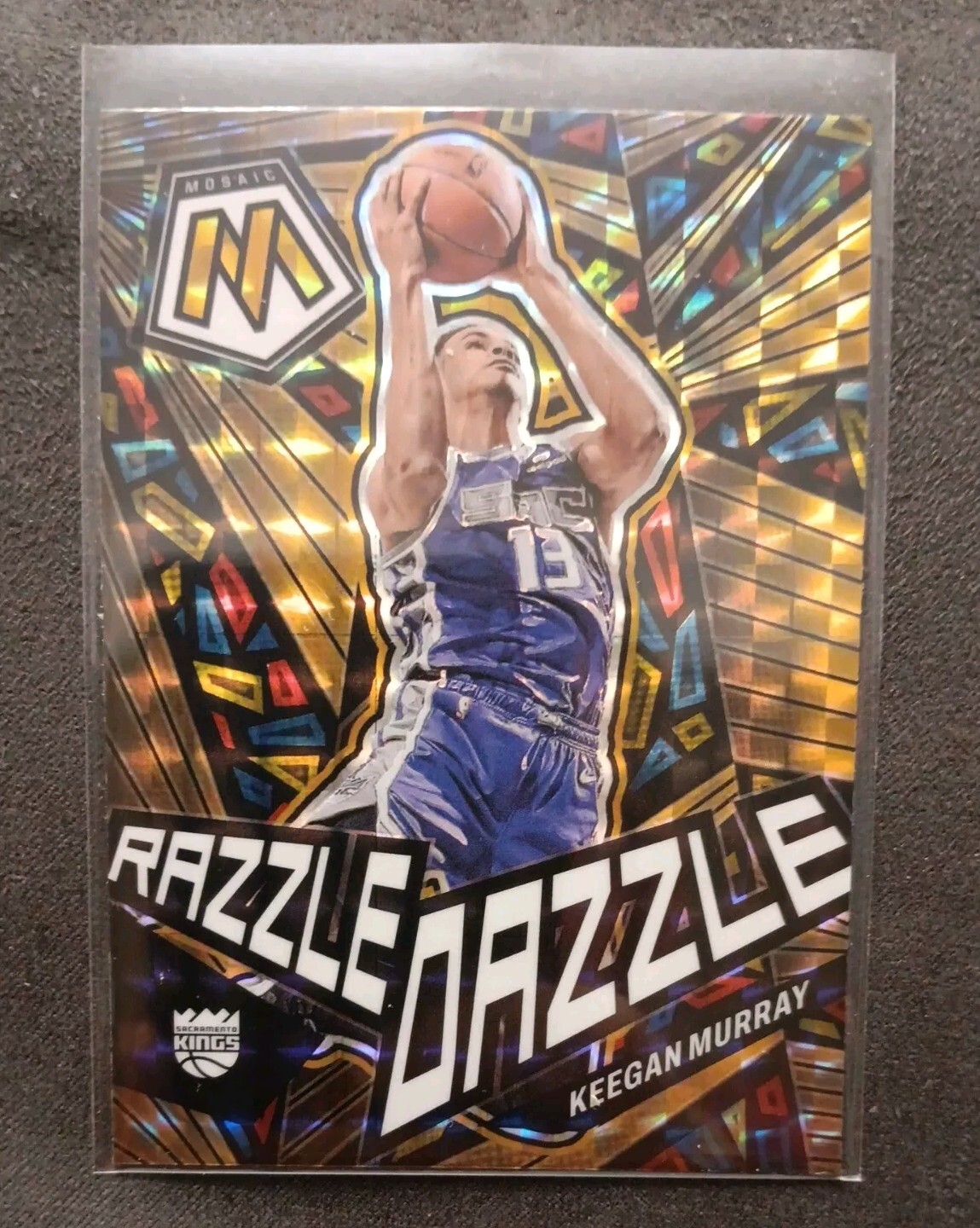 2022-23 Panini Mosaic - Keegan Murray - RC - Razzle Dazzle - SSP - #11