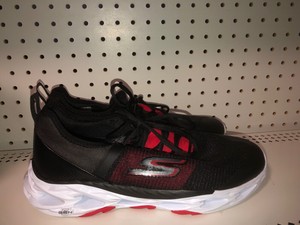 skechers shoes mens red