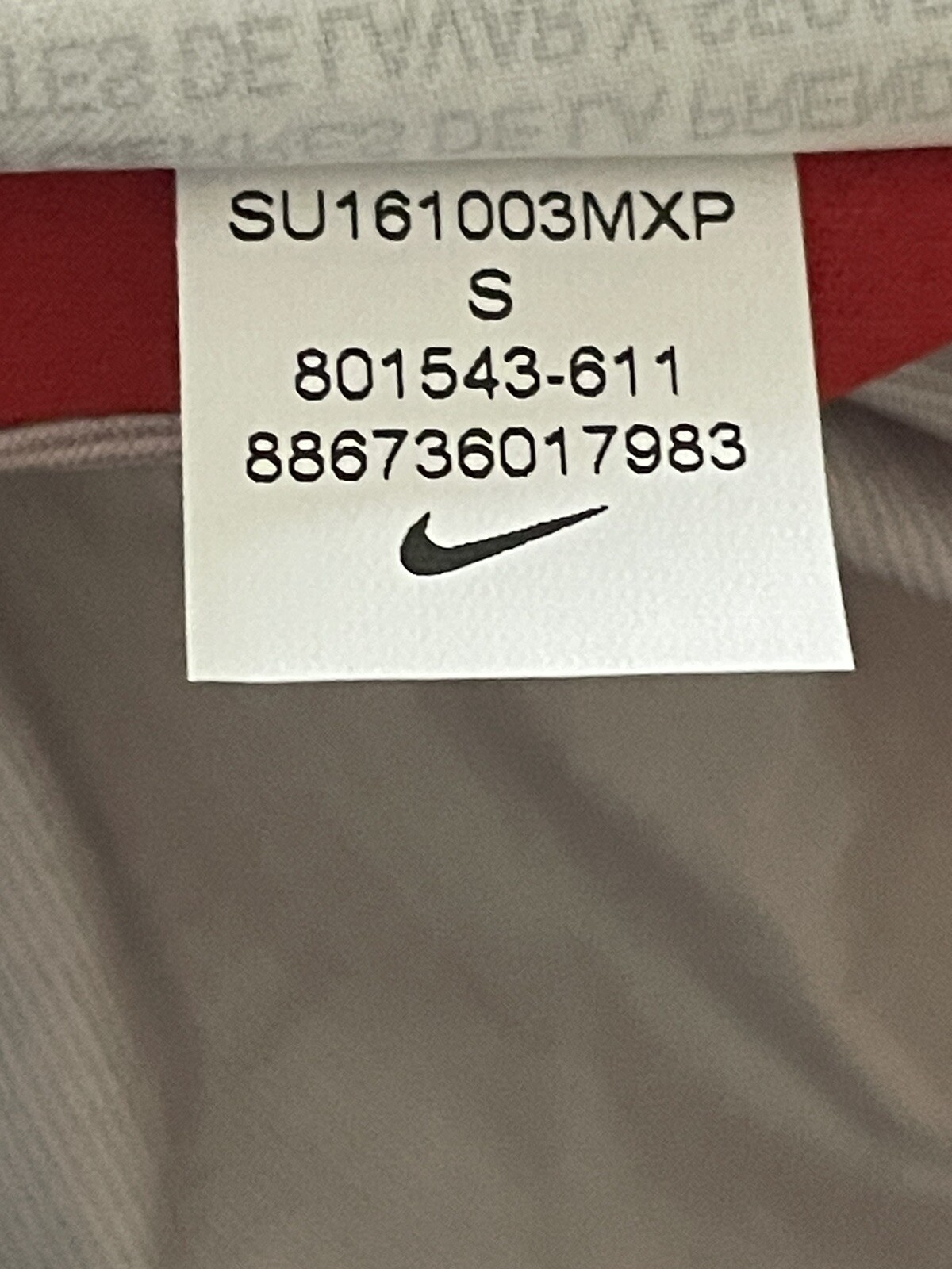 Nike Pro Kenya Hypershield Storm Track & Field Jacket Red 801543-611 Size Small image 4