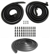 1962-67 Nova Chevy Ii Door Trunk Weatherstrip 2 Dr Hardtop Rubber Seal