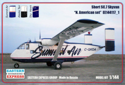 Eastern Express 1/144 Short SC-7 Skyvan North American Set Model Kit