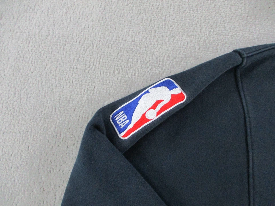 Suéter Miami Heat Adulto Extra Pequeño Negro Sudadera con Capucha Nike Center Swoosh NBA Polar Foto 4 de 4