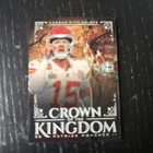 2025 Panini Icon Collection Patrick Mahomes CK-1 Crown Of The Kingdom Insert