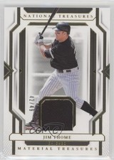 2024 Panini National Treasures Material 42/49 Jim Thome #MT-JT HOF 19l7