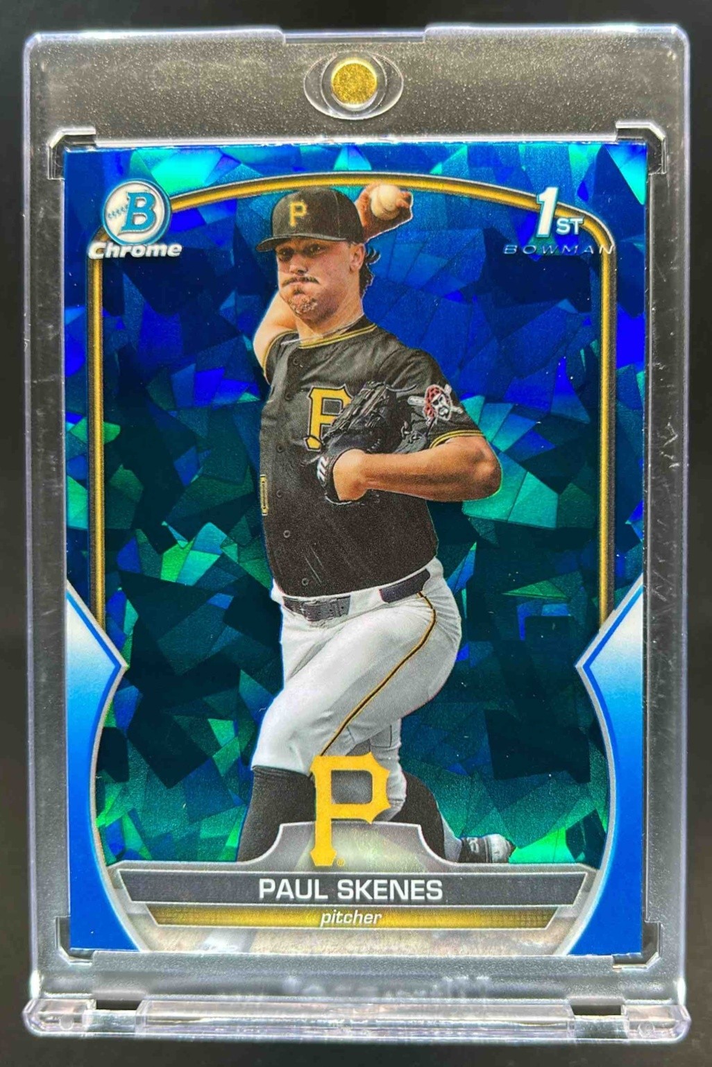 2023 Bowman Draft Sapphire Paul Skenes Chrome 1st #BDC-14 Pirates