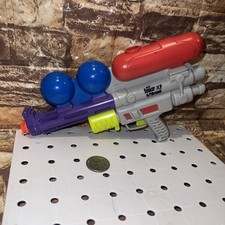 Super Soaker MINI Soaker-XP Squirt Gun Pump Action Giocattolo Vintage Larami 8"