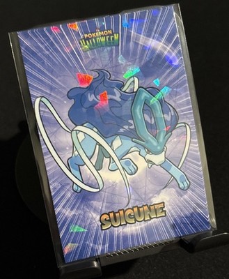 Rare Pokemon Halloween Full Art Suicune Card Database Low Pop Card  